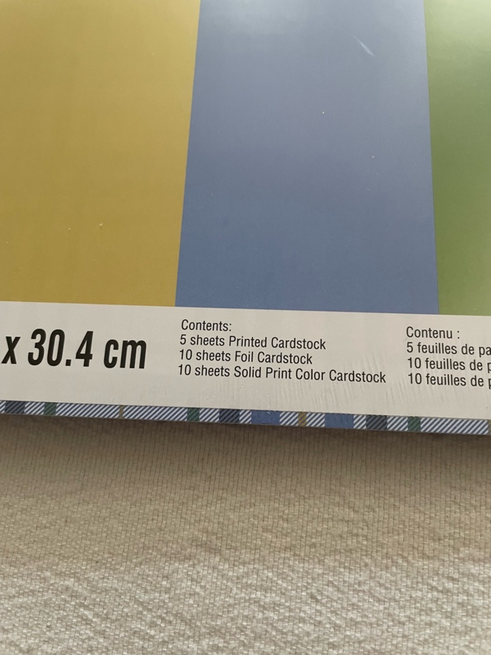 NWT Lot of 3 Recollections Specialty Cardstock - Picture 10 of 11
